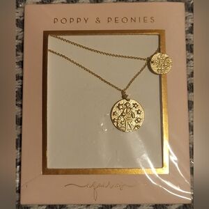 Poppy and Peonies Aquarius Necklace Set